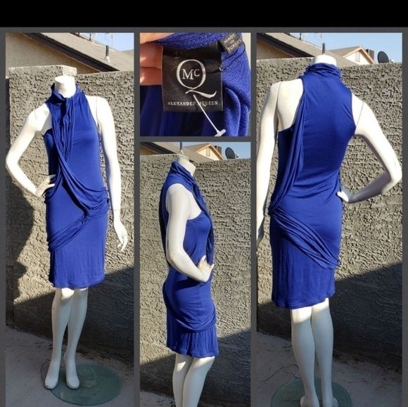 😍🥰🤩🤩💯❤GOURGUES‎ ALEXANDER MCQUEEN DRESS - Picture 1 of 5